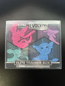 Pokemon Sword & Shield Evolving Skies Elite Trainer Box Sylveon - Image 1