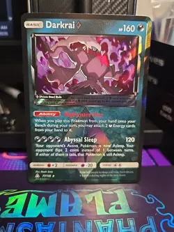 Pokemon Darkrai Prism Ultra Prism 77/156 Holo Rare TCG NM - Image 1