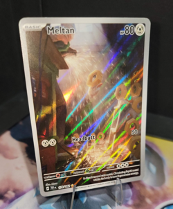 Meltan 179/162 Illustration Rare IR Temporal Forces Holo TEF NM Pokemon TCG - Image 1