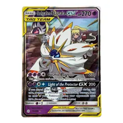 Pokemon TCG Solgaleo & Lunala GX 75/236 Sun & Moon Cosmic Eclipse LP-NM - Image 1