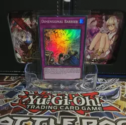 Dimensional Barrier RA01-EN072 Super Rare Yugioh - Image 1