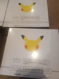 1x🔥 Pokemon celebrations elite trainer box TCG trading card ETB FACTORY SEALED - Image 5