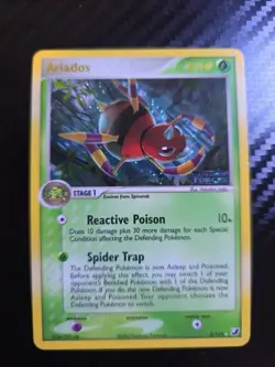 Pokemon Card TCG- Ariados Unseen Forces 2/115 Reverse Holo Stamped - Image 1
