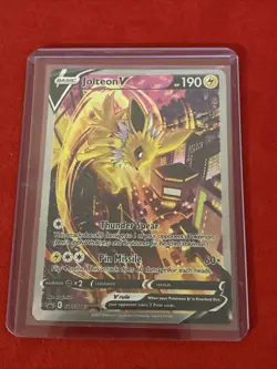 Jolteon V SWSH183 SWSH: Sword & Shield Promo Cards Holo - Image 1
