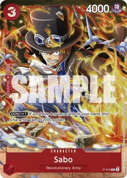 One Piece Sabo (Event Pack Vol. 4) (P-044/241) One Piece Promotion Cards NM FOIL - Image 1