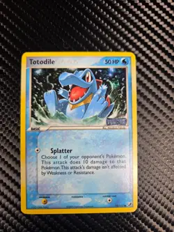 Totodile 78/115 Unseen Forces Reverse Holo LP Pokemon Card - Image 1