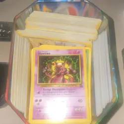 Pokemon card mystery box. Mewtwo Card. Lot– in Pokemon card tin 90s-2000s - Image 1