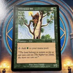 Wirewood Elf - Magic the Gathering MTG Onslaught LP - Image 1