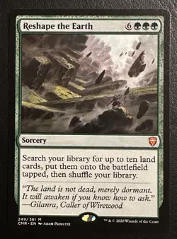 Reshape the Earth - Commander Legends MYTHIC RARE 249/361 - Image 1