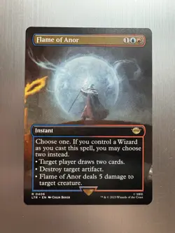 Flame Of Anor - 406 - MTG: Lord of the Rings - Borderless - Rare - Regular - Image 1