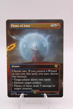 BORDERLESS MTG Flame of Anor The Lord of the Rings: Tales of Middle-earth 0406 - Image 1