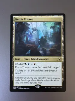 Ketria Triome [Ikoria: Lair of Behemoths] NM - Magic The Gathering (250) - Image 1