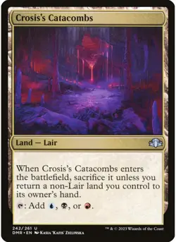 Crosis's Catacombs 242 MTG NM - Dominaria Remastered - Image 1