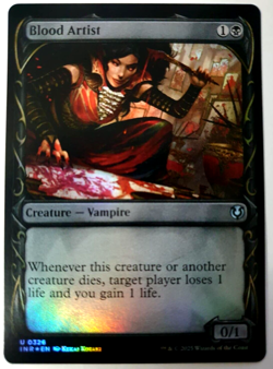 MTG Innistrad Remastered - Blood Artist - FOIL Showcase Uncommon - 0326 NM - Image 1