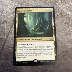 Zagoth Triome - Ikoria:Lair of Behemoths - MTG Magic the Gathering - NM - Image 1