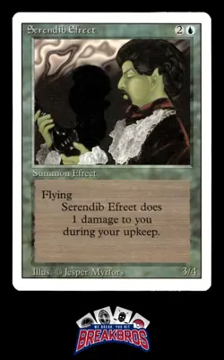 MTG Serendib Efreet # NM-MT Magic The Gathering - Image 1