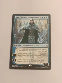 JACE WIELDER OF MYSTERIES WAR OF THE SPARK MTG MAGIC GATHERING NM / UNPLAYED - Image 1