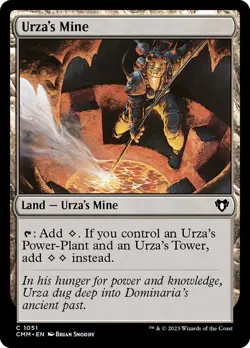 MTG Magic the Gathering Urza's Mine (1051/1173) Commander Masters NM - Image 1