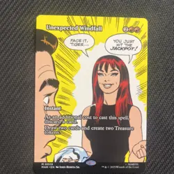 Unexpected Windfall (Borderless) Marvel Universe Regular - Image 1