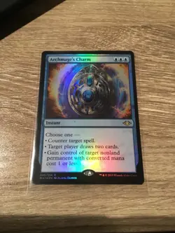 1x Archmage's Charm - FOIL - Modern Horizons NM/M MTG (PACK FRESH)🔥🔥🔥 - Image 1