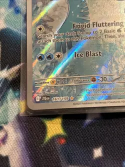 Pokemon TCG Articuno Journey Together 161/159 Near Mint Condition - Image 5