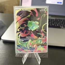 SEALED Pokemon TCG Bulbasaur 133/132 STAMPED Mega Evolutions Promo Card Mega NM - Image 2