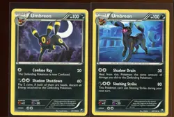 Umbreon Uncommon 60/108 61/108 Ex/NM- Set Black White Dark Explorers Pokemon - Image 3