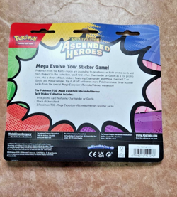 Pokemon TCG Mega Evolution Ascended Heroes Tech Sticker Collection Gastly - Image 2