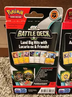 Pokemon TCG ex Battle Decks Box Ampharos & Lucario ex Sealed New Set of 2 820650852282 - Image 4