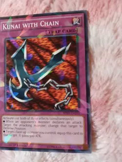 Yugioh Kunai With Chain Shatterfoil Rare BP03-EN210 1st Edition - Image 3