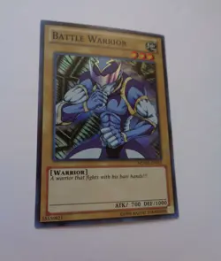 Battle Warrior NUMH-EN025 (Super Rare, Unlimited, Excellent / VLP) Yugioh - Image 1