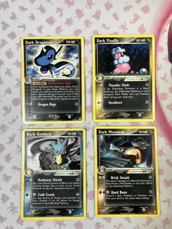 Dark Dragonair, Marowak, Holo Rare EX Team Rocket Returns Pokemon Cards - Image 1