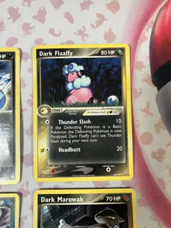 Dark Dragonair, Marowak, Holo Rare EX Team Rocket Returns Pokemon Cards - Image 3