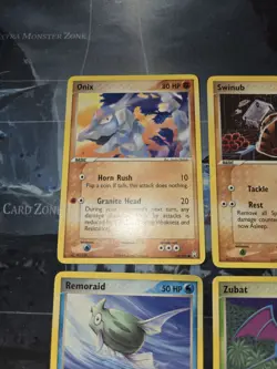 Onix, Swinub, Remoraid, Zubat Team Rocket Returns Regular 4-Card Lot Pokemon LP - Image 2