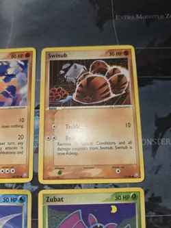 Onix, Swinub, Remoraid, Zubat Team Rocket Returns Regular 4-Card Lot Pokemon LP - Image 3