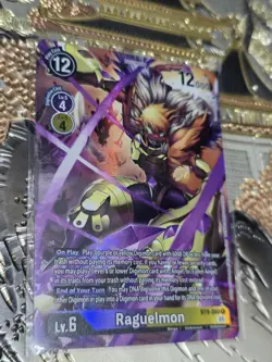 Digimon Card Game Raguelmon (Alternate Art) Rare X Record BT9-080 R - Image 1