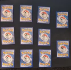 Pokemon TCG Holo Foil Full Art Lot 11 Cards Starmie Greninja Jolteon Mew Eevee - Image 2