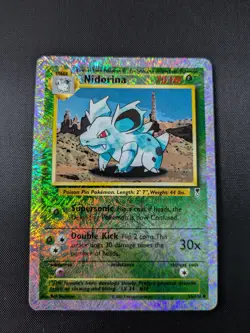 Nidorina 55/110 Reverse Holo Legendary Collection Pokemon Card LP-NM - Image 1