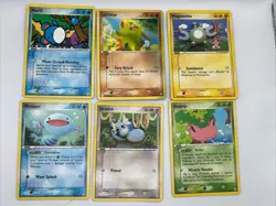 Pokemon Cards: EX Team Rocket Returns 6 Card Lot - Image 1