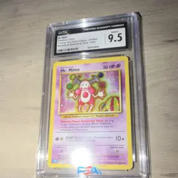 Pokemon Mr. Mime 013/034 Holo Trading Card Game Classic CGC 9.5 Graded - Image 1