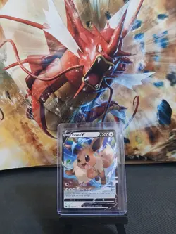 Eevee V 108/159 Crown Zenith Pokemon Card - Image 1