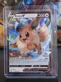 Eevee V 108/159 Crown Zenith Pokemon Card - Image 2
