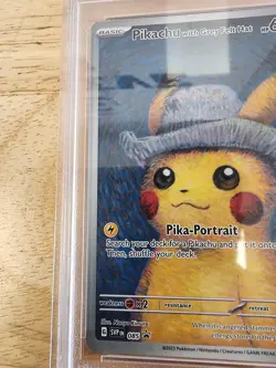 Van Gough Pikachu with Grey Felt Hat promo card - Image 2