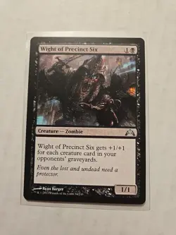 Wight of Precinct Six - Gatecrash - LP - Uncommon - Creature - MTG - Image 1