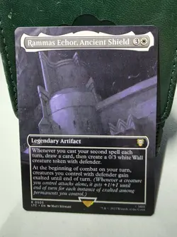 MTG Rammas Echor, Ancient Shield 505 Rare The Lord of the Rings Commander - Image 1