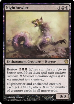 4x Nighthowler Theros MTG Rare [Playset] - Image 1
