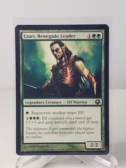 MTG Ezuri Renegade Leader 119 English Rare 2010 NM - Scars of Mirrodin - Image 1