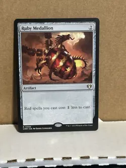Ruby Medallion - CMM - NM - MTG- 405 LC1 - Image 1