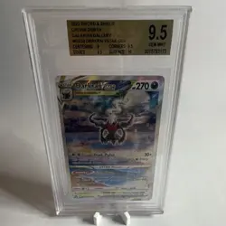 Pokemon Darkrai VSTAR Ultra Rare Holo Crown Zenith GG50/GG70 Beckett 9.5 - Image 1