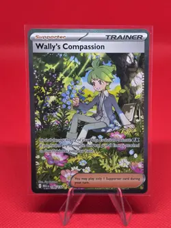 Pokemon TCG Wally's Compassion 186/132 Me01: Mega Evolution Holo - Image 1